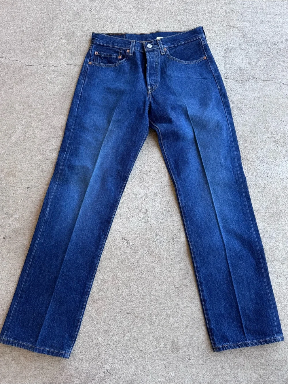 Levi’s 501 Button Fly Jeans 31x32 Actual 32x31 Made in Guatemala
